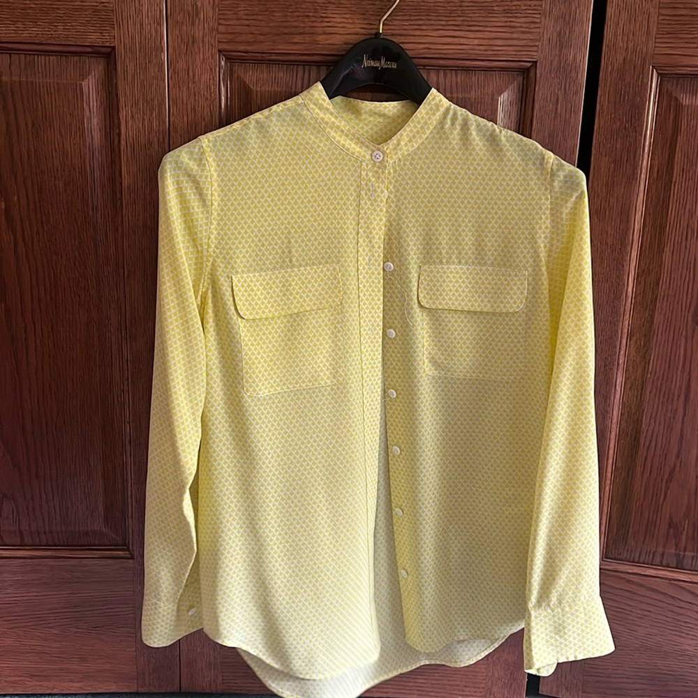 Equipment, silk blouse, size small excellent condition